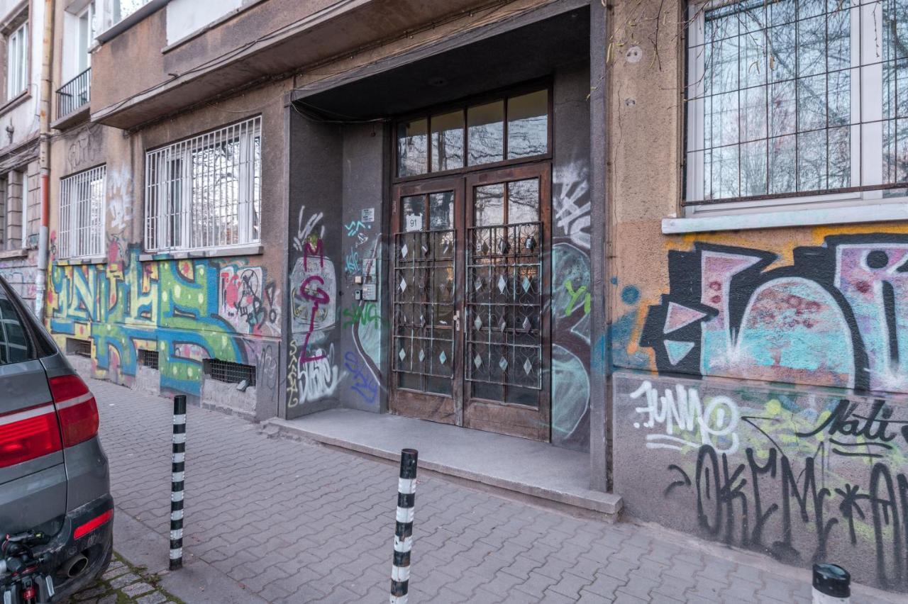 Industrial 2-Bdr Flat By The National Stadium Sofia Esterno foto